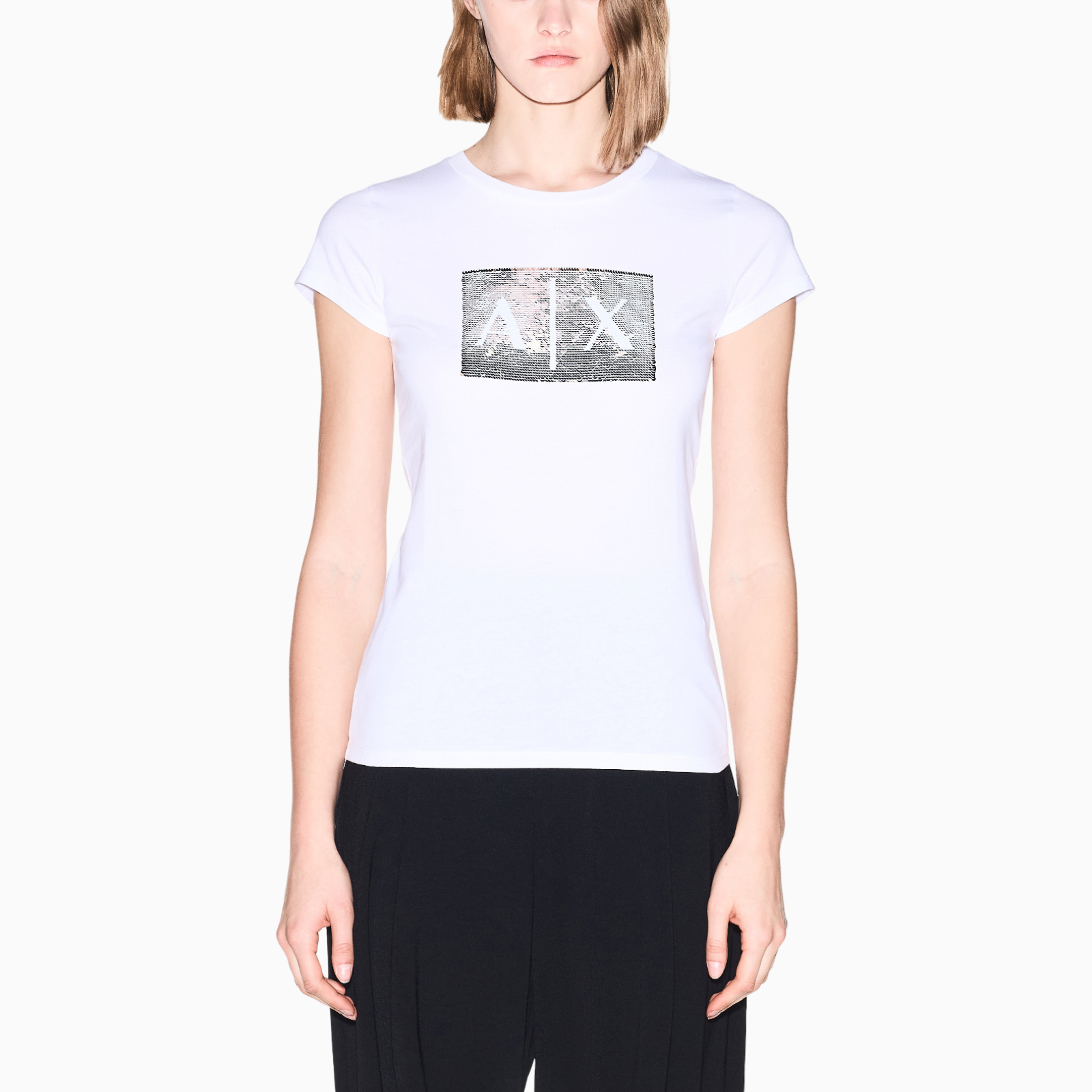 Дамска тениска Armani Exchange Women T-shirt 8NYTDL YJ73Z 6110 Front View