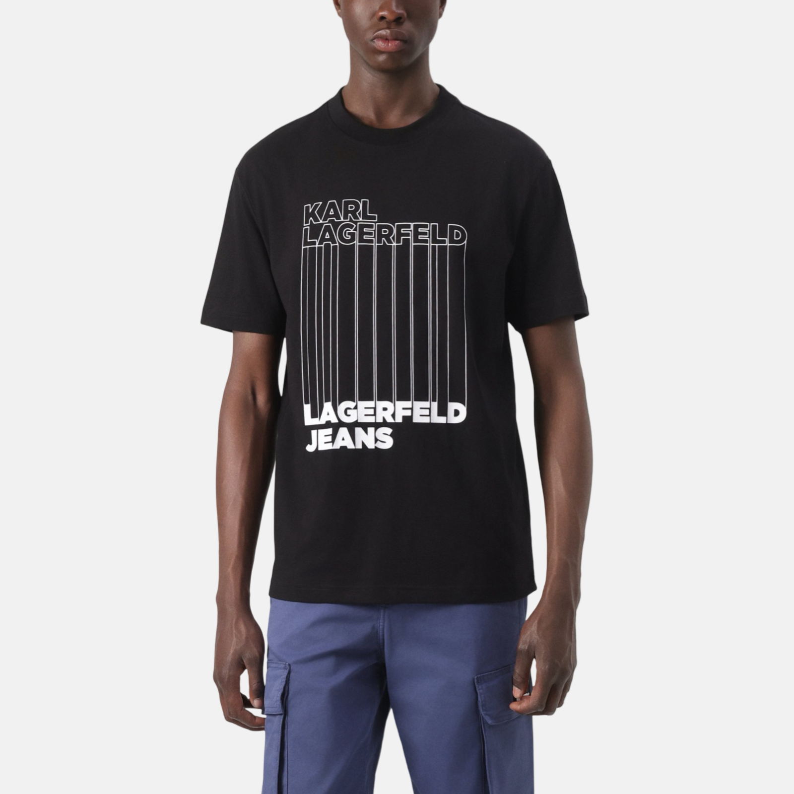 Мъжка тениска Men’s t-shirt Karl Lagerfeld Jeans A3M17002 999 Black