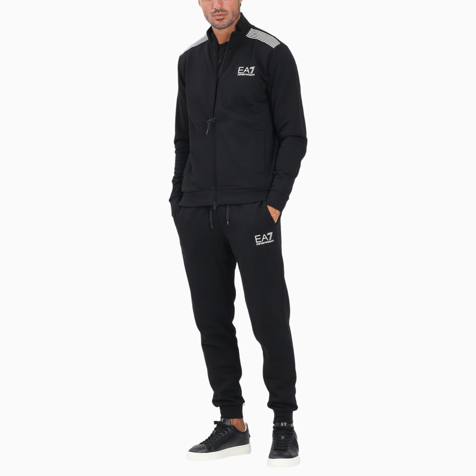 Мъжки спортен екип Men’s tracksuit EA7 Emporio Armani 7M000966 AF10377 UC001 Black
