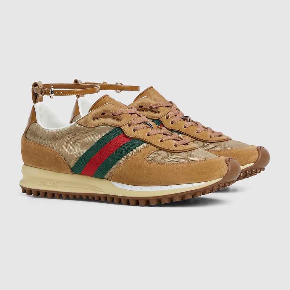 Дамски луксозни маратонки Women’s sneakers Gucci Re-Motion
840291AAEZM9559 angled view