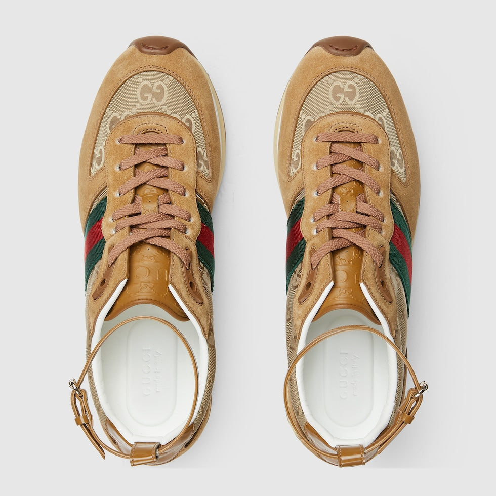 Дамски луксозни маратонки Women’s sneakers Gucci Re-Motion
840291AAEZM9559 top view