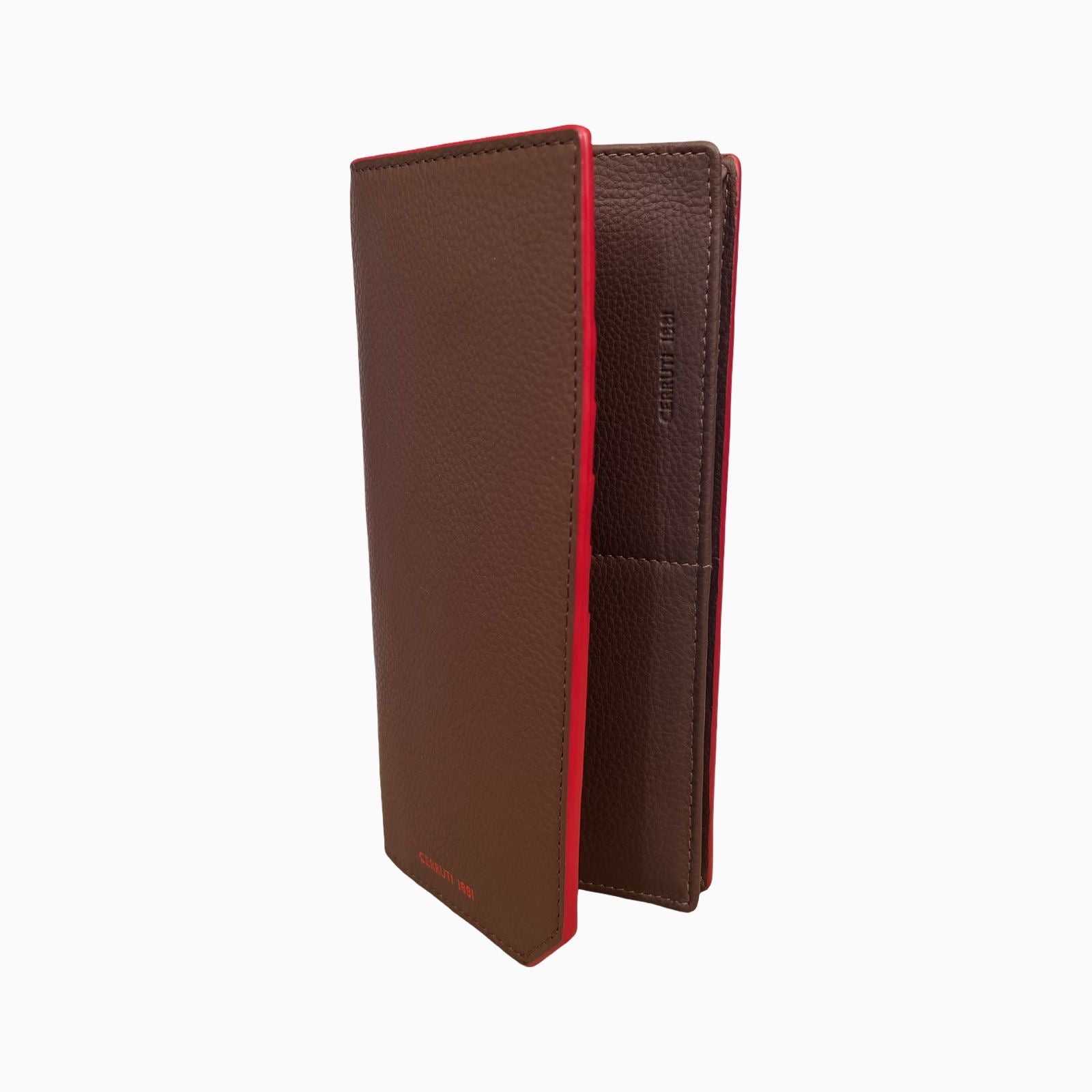 Мъжки клъч портфейл Men's clutch wallet Cerruti 1881 Hanoi CEPU02605M Cognac angled view