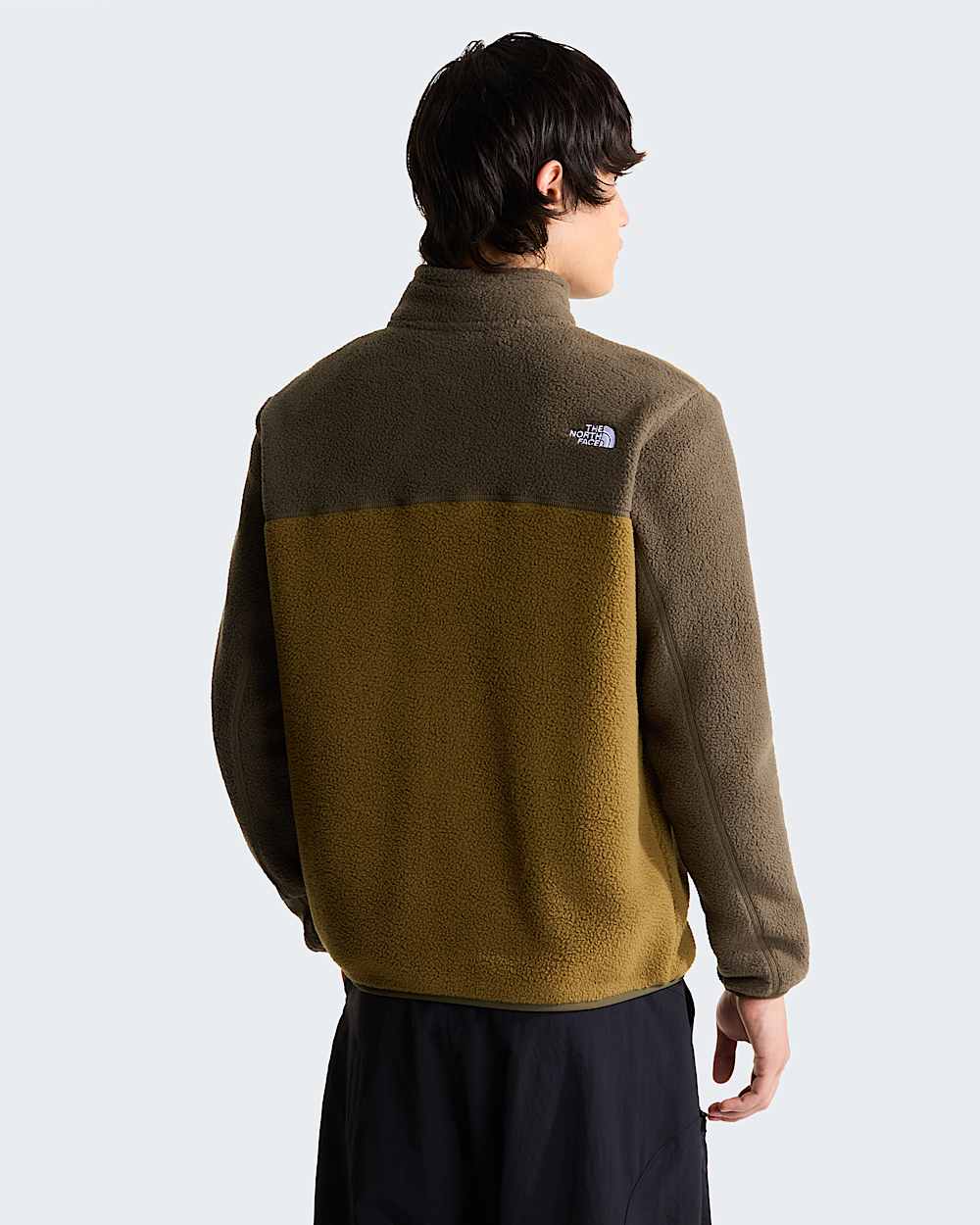 Men’s fleece sweatshirt The North Face Yumiori
NF0A883R RL2 Caraway Seed-New Taupe Green back view