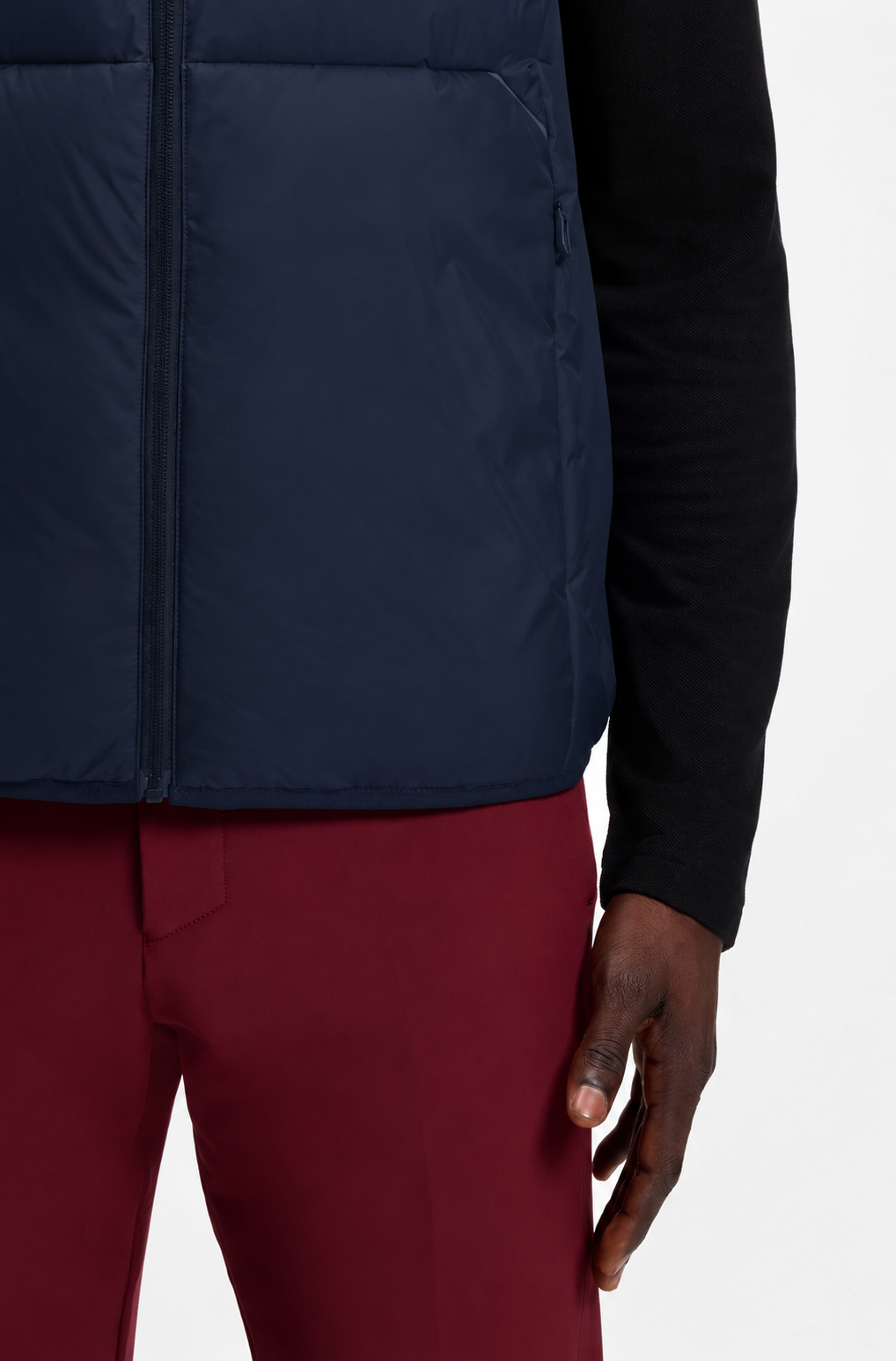 Men’s gilet Hugo Boss OW Urbanex Puffer
50565207 402 Dark Blue detail view