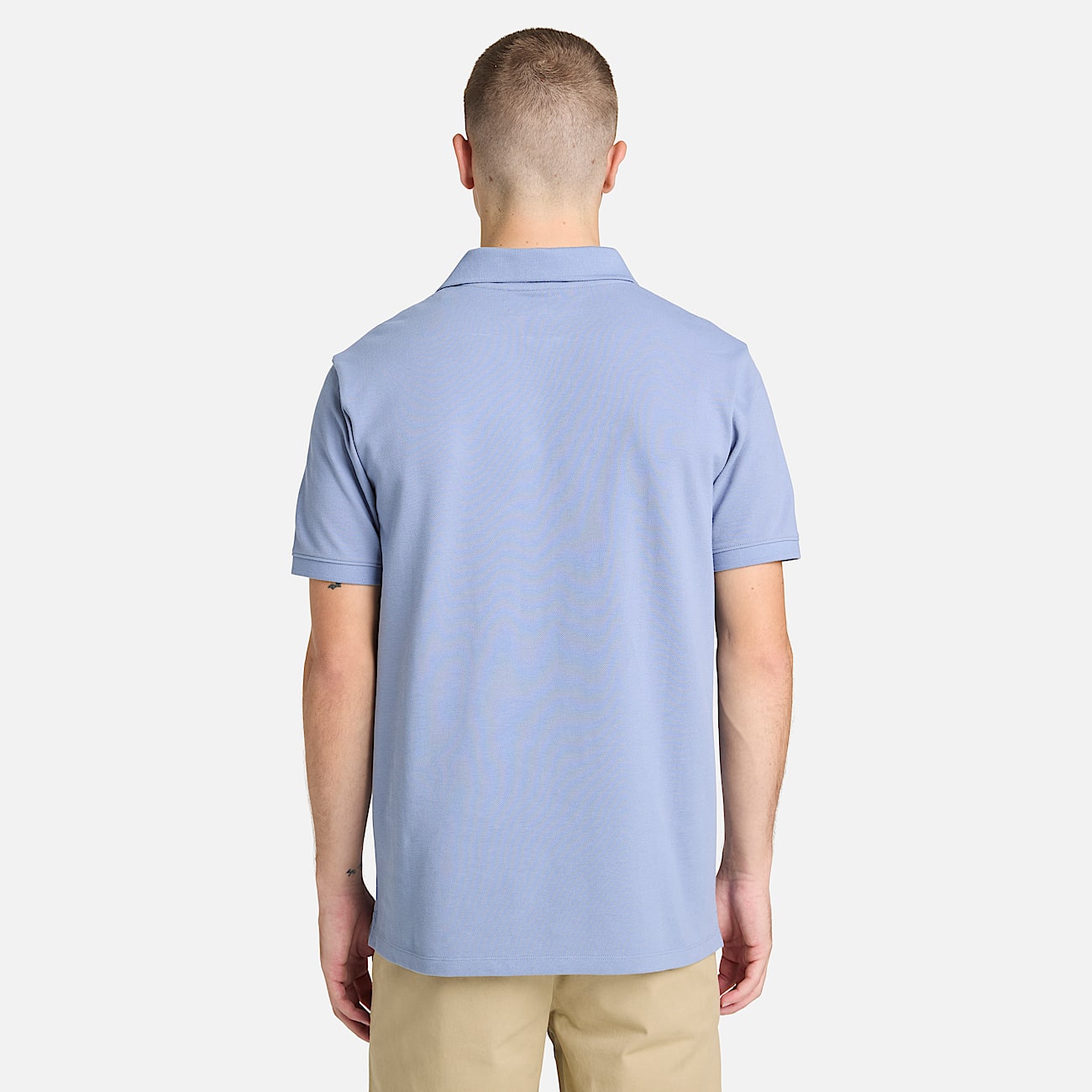 Мъжка тениска Men’s polo shirt Timberland
TB0A2BRY B88 Light Blue back view