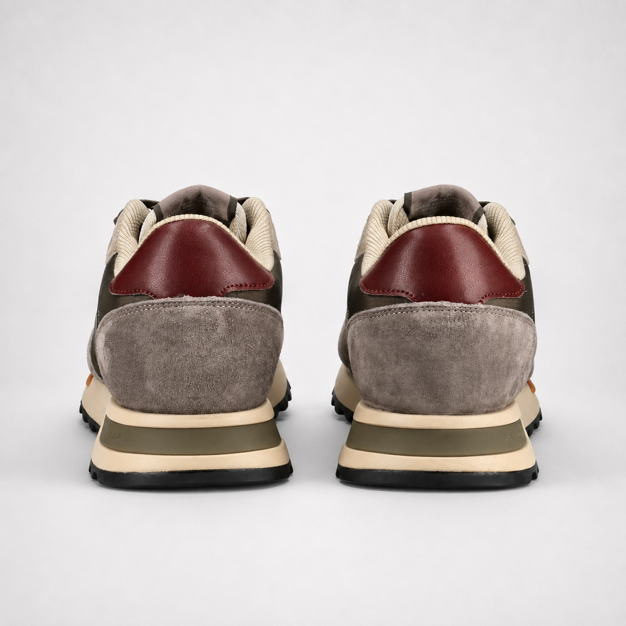 Мъжки маратонки Men’s sneakers Blauer F6RYDER01NYN Military Green / Taupe heels view