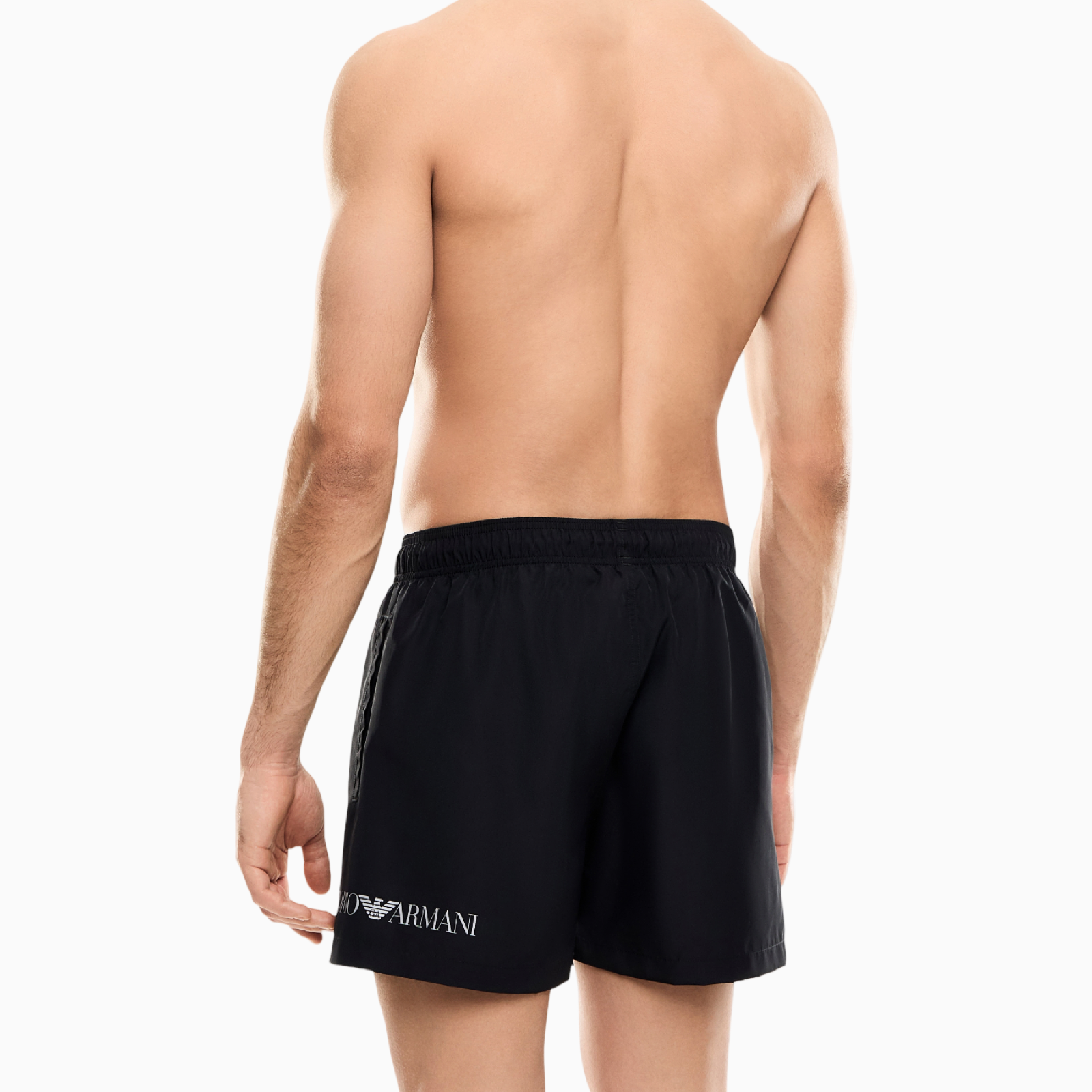 Мъжки бански Men’s swimwear EA7 Emporio Armani 7M002000 AF13049 MC026 Dark Blue back view