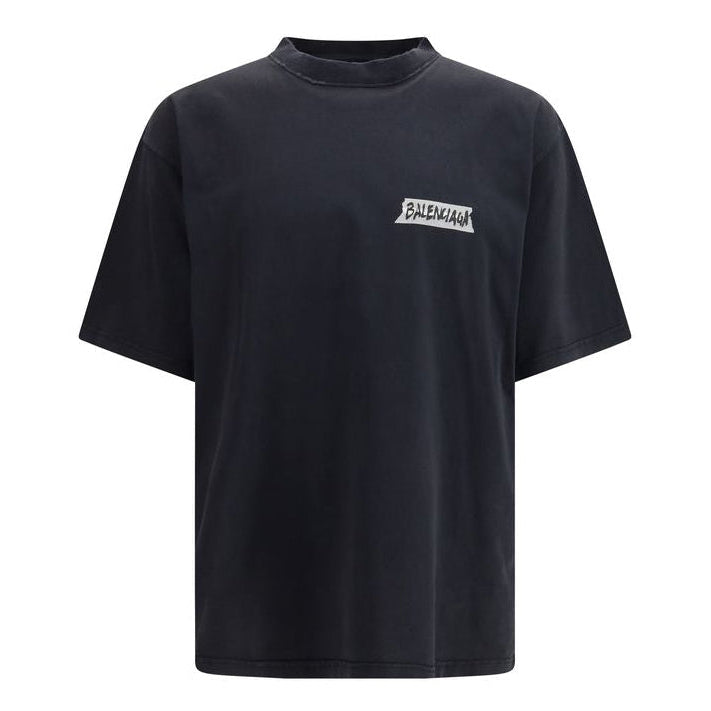 Мъжка тениска Men’s t-shirt Balenciaga
764235TTVL6 1041 Black front view