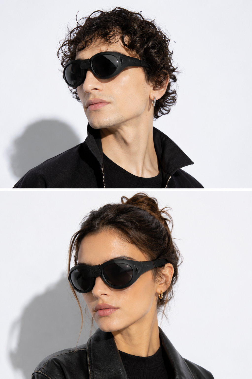 Слънчеви очила Unisex sunglasses Giorgio Armani AR8201Q50426G Black lifestyle view