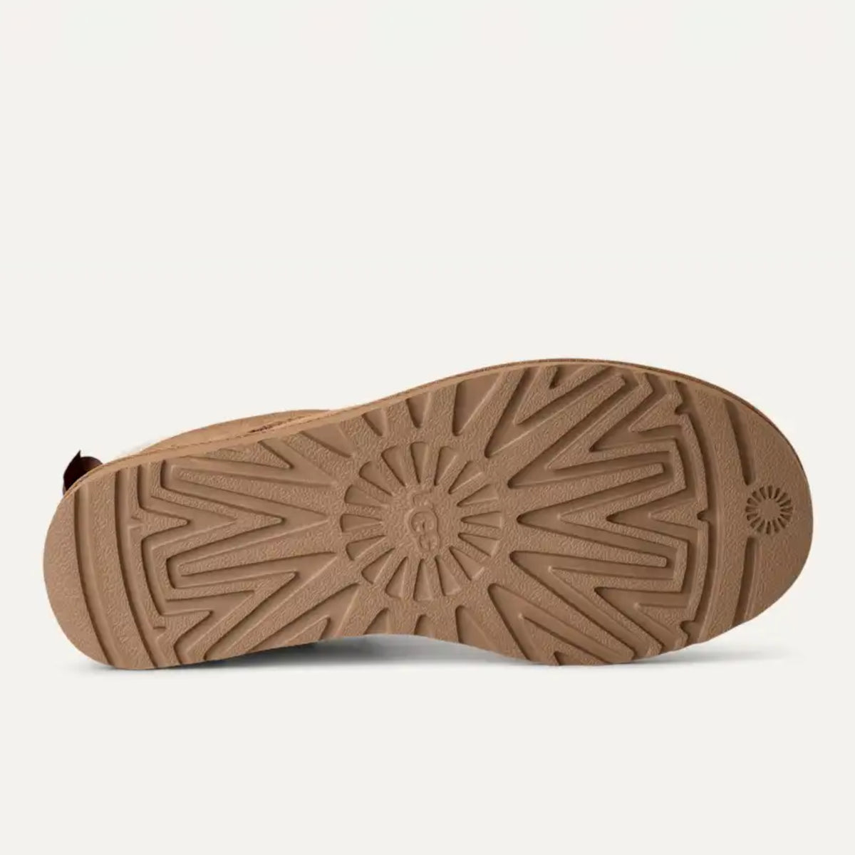 Дамски боти Women’s UGG Ultra Mini Bailey Bow Boot 1185491 Chestnut outsole view
