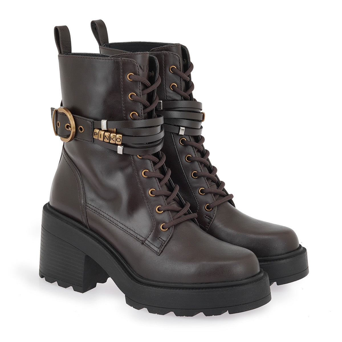 Дамски боти Women’s ankle boots Pinko Alta 01
SD0549P001L72 Brown angled view