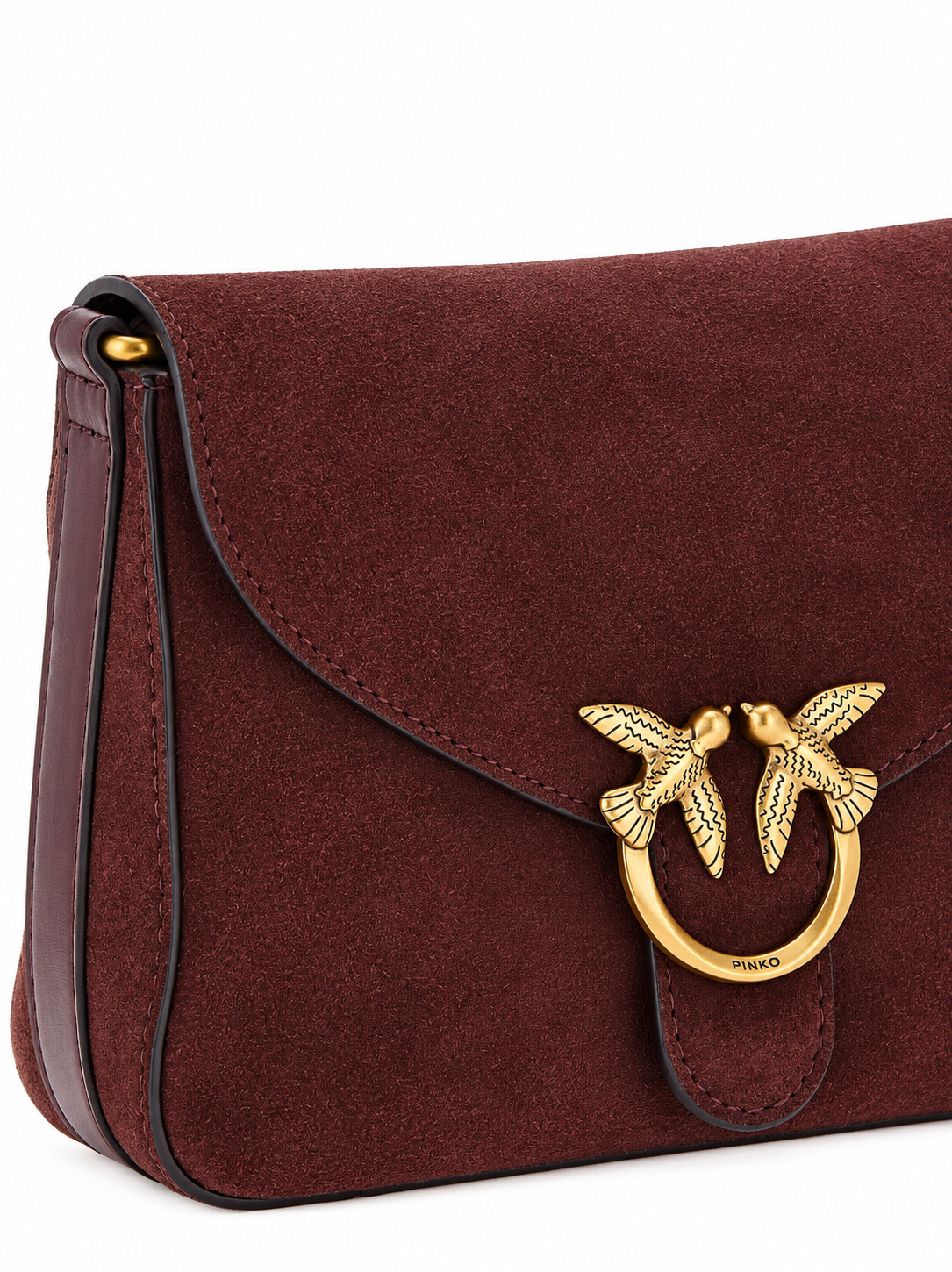 Women’s crossbody bag Pinko Love Satchel
107655A0F6 W34Q Bordeaux close up view