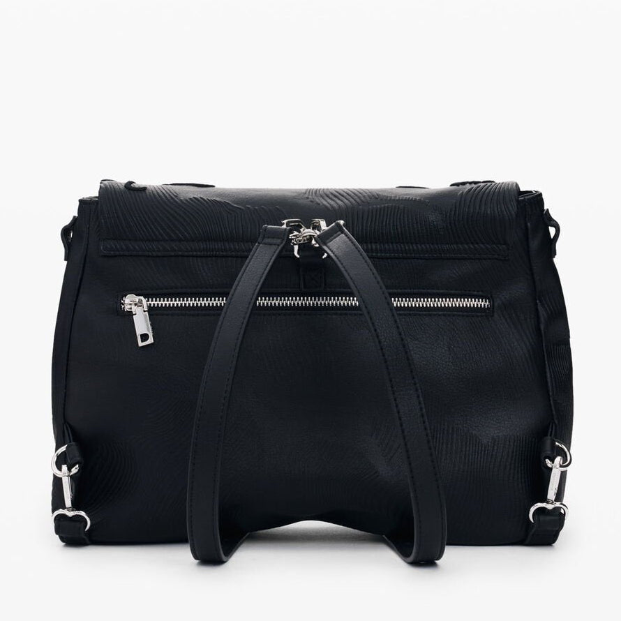 Дамска чанта Women’s handbag and rucksack Desigual 26SAKP31 2000 Black back view