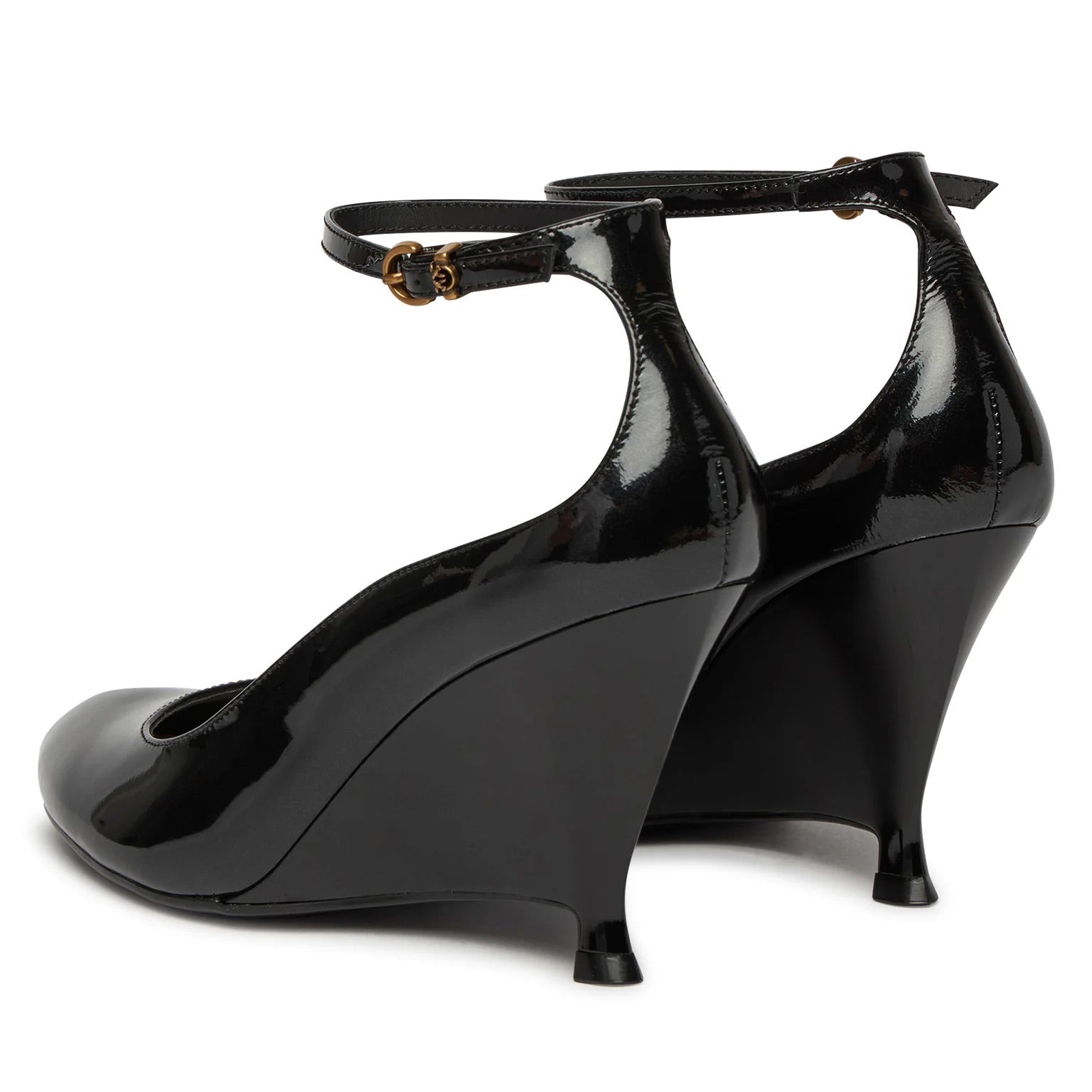 Дамски токчета Women’s platform heels Pinko Gwen SD0643P050Z99 Black heels view