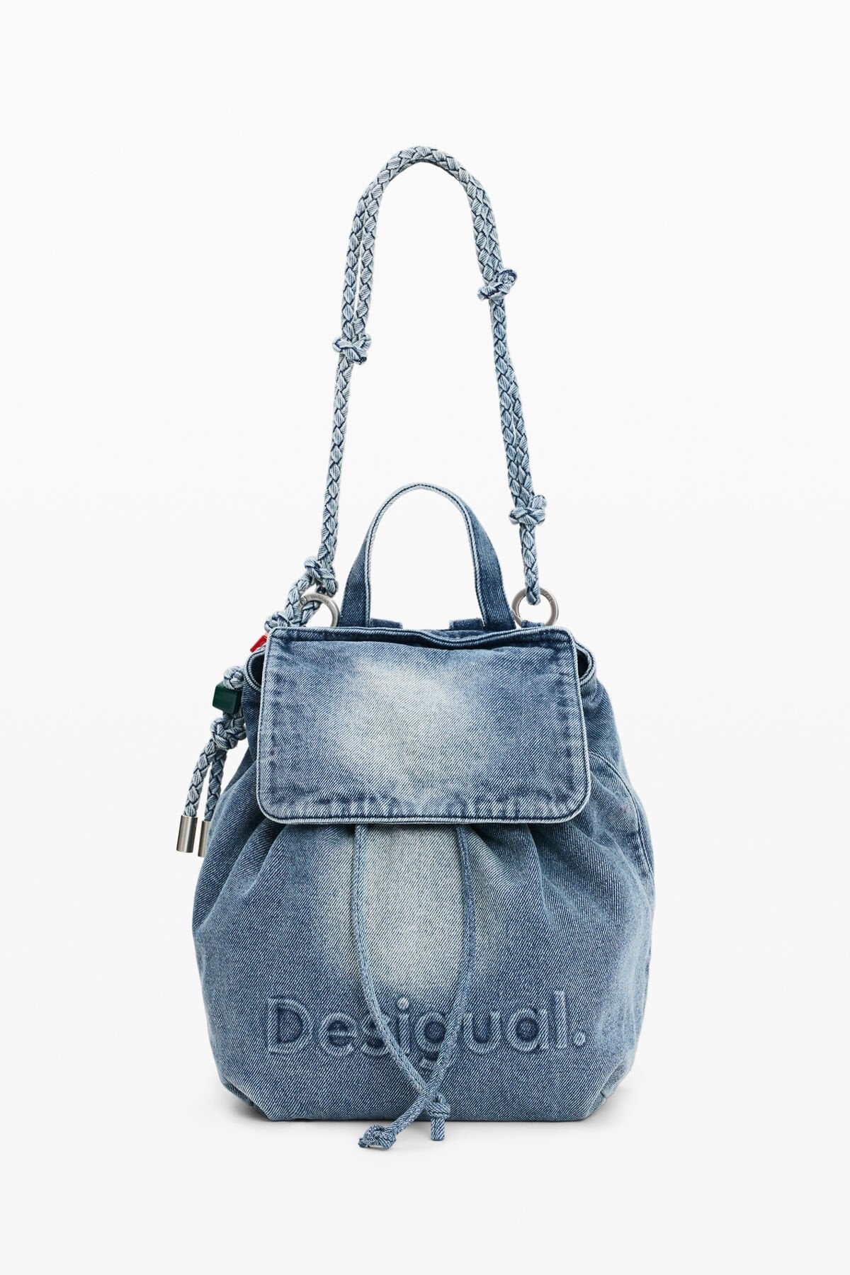 Дамска раница Women’s rucksack Desigual
26SAKD07 5005 Light Blue Denim front view