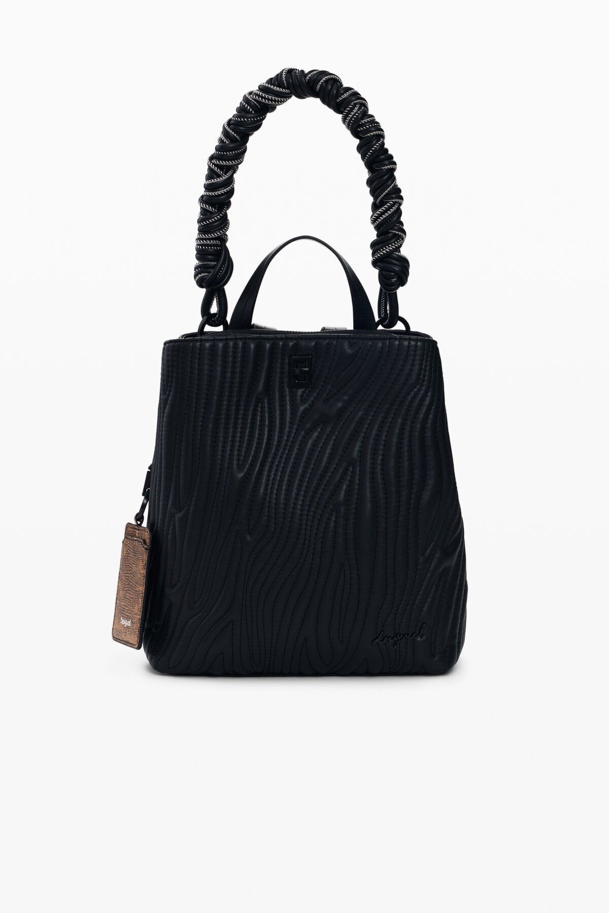 Дамска раница Women’s rucksack Desigual
26SAKP422000U Black front view