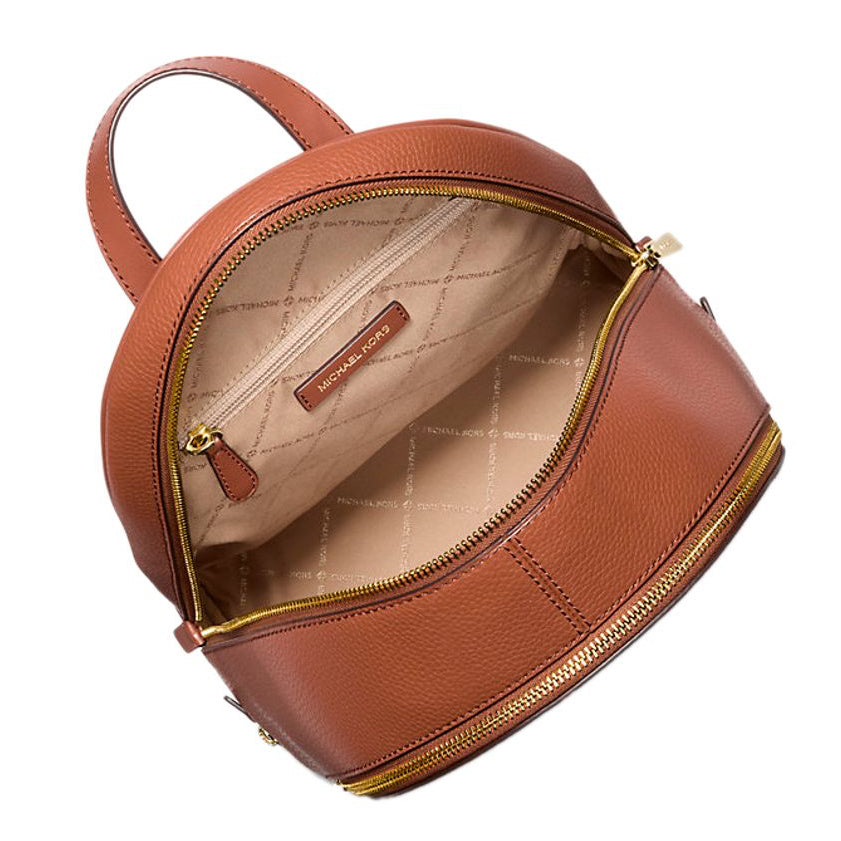 Дамска раница Women’s rucksack Michael Kors Rhea 35S5GRAB2L Brown inside view
