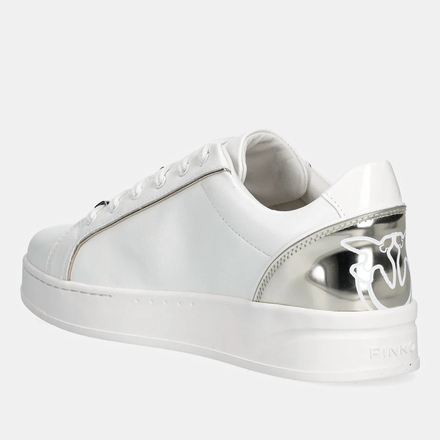 Дамски кецове Women’s sneakers Pinko Iris 01 SS0131 P001 ZX0 Heel view