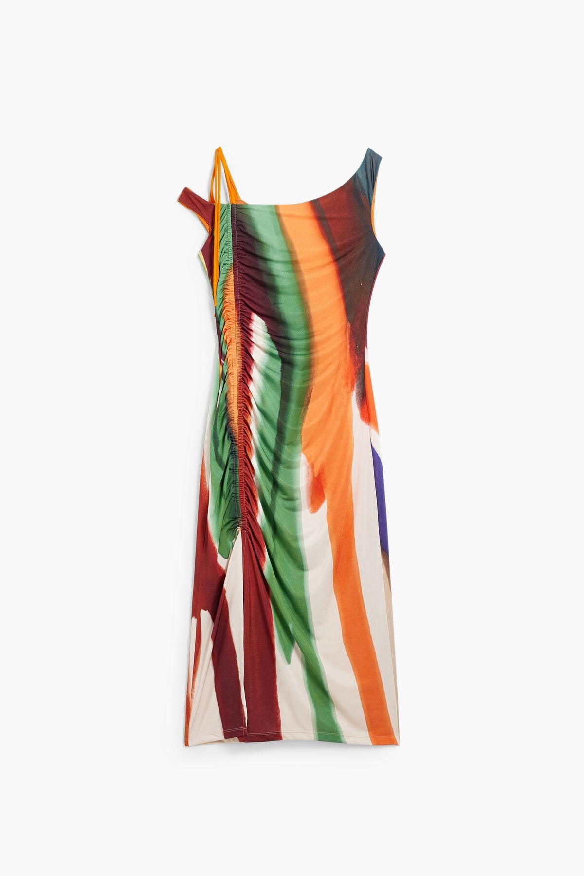 Дамска рокля Women’s striped dress Desigual by M. Christian Lacroix 26SWVK171001 front view