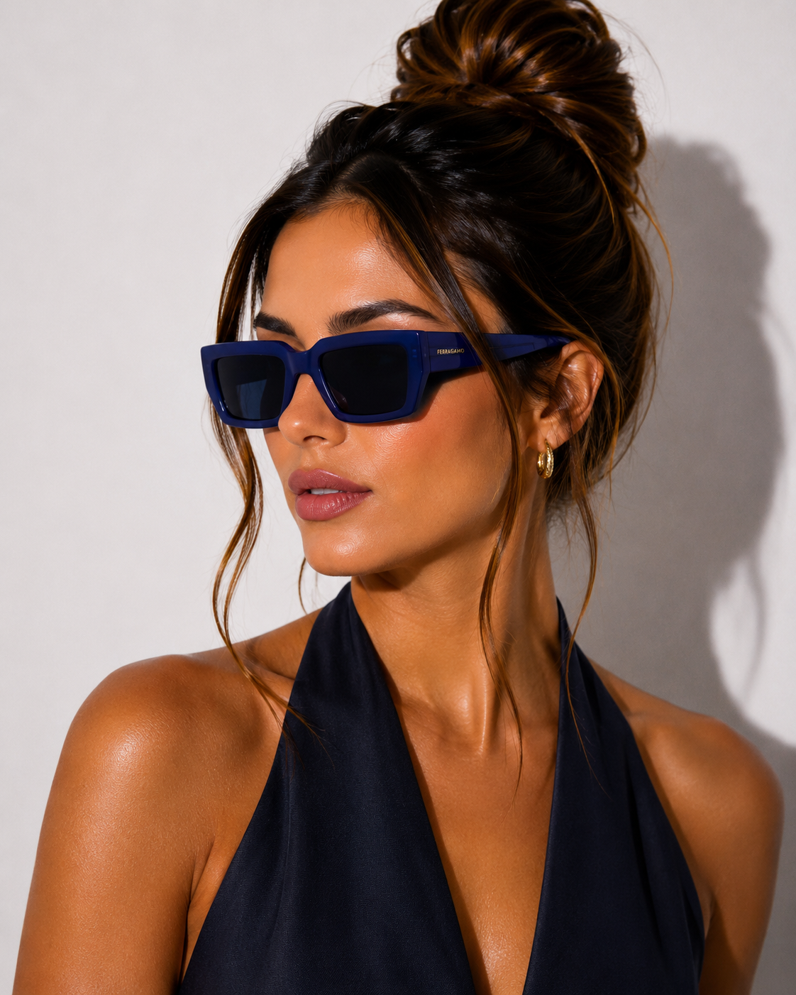 Дамски слънчеви очила Women’s sunglasses FERRAGAMO SF1108S 423 Blue lifestyle view