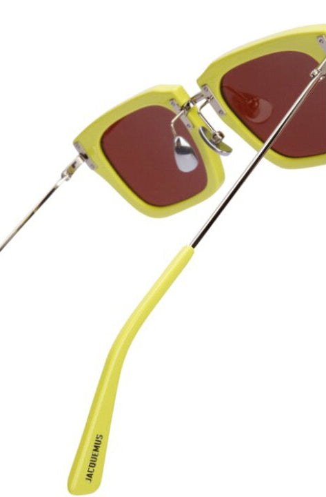 Дамски слънчеви очила Women’s sunglasses JACQUEMUS 226AC4315041250 Lime detail view