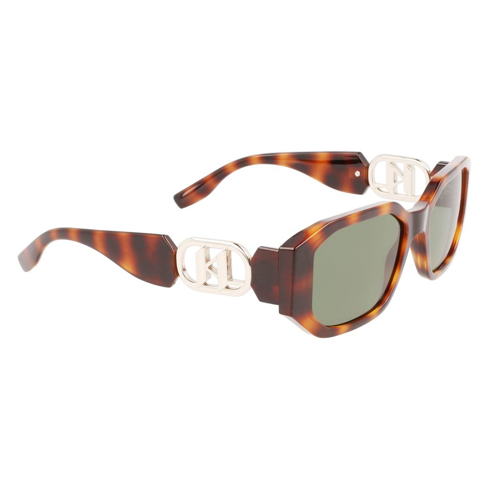 Дамски слънчеви очила Women’s sunglasses KARL LAGERFELD KL6085S240 Brown angled view