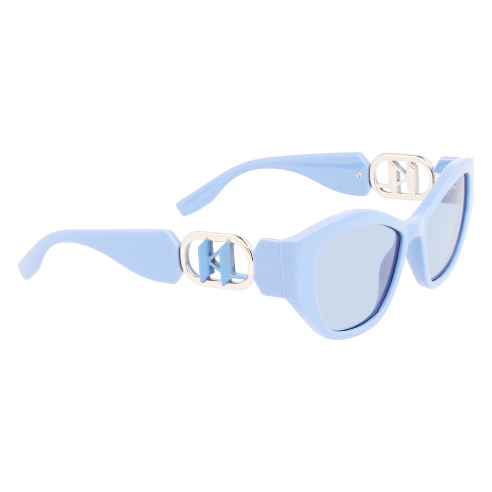 Дамски слънчеви очила Women’s sunglasses KARL LAGERFELD KL6086S450 Light blue angled view
