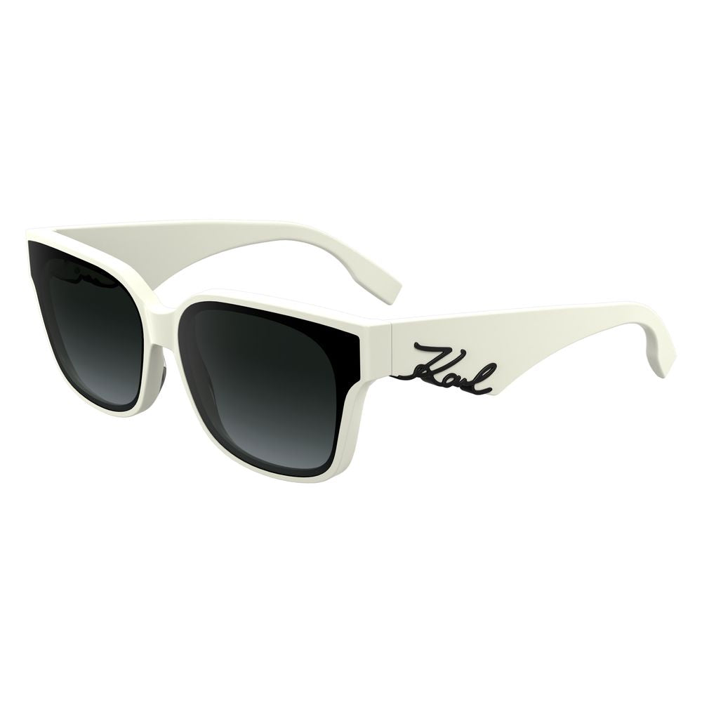 Дамски слънчеви очила Women’s sunglasses KARL LAGERFELD KL6161S105 White angled view