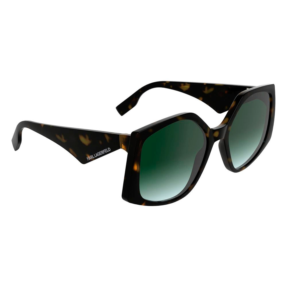 Дамски слънчеви очила Women’s sunglasses KARL LAGERFELD KL6208S242 Brown angled view