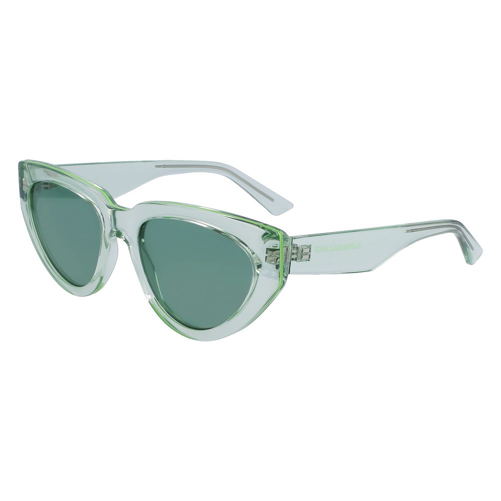 Дамски слънчеви очила Women’s sunglasses Karl Lagerfeld KL6100S300 Green angled view