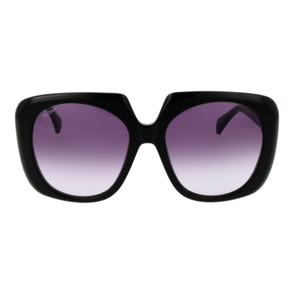 Дамски слънчеви очила Women’s sunglasses Max Mara MM0047 01B Black front view