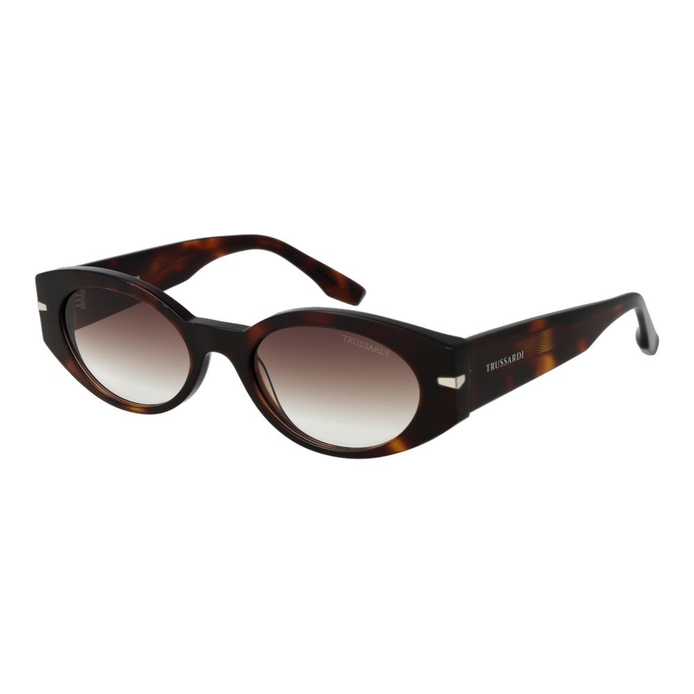 Дамски слънчеви очила Women’s sunglasses Trussardi TSW9017 G21 Brown
