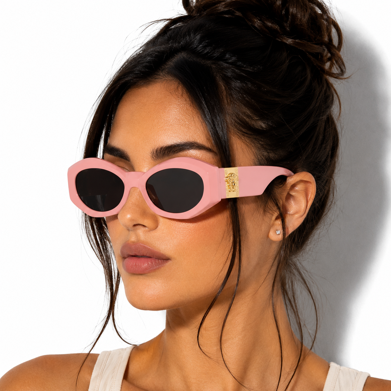 Дамска тениска Women’s sunglasses VERSACE VE4466U546387 Pink lifestyle view