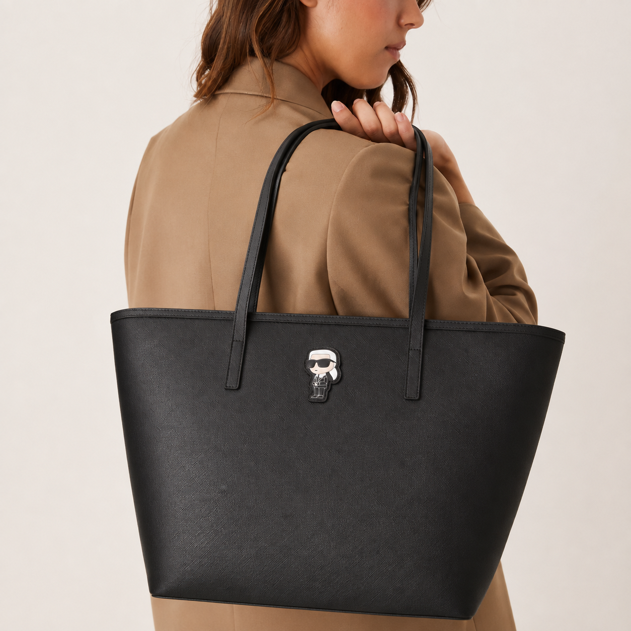 Дамска чанта Women’s tote bag Karl Lagerfeld K/Ikonik AFW30003999 Black