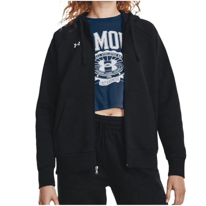 Дамско черно горнище Under Armour 1379497