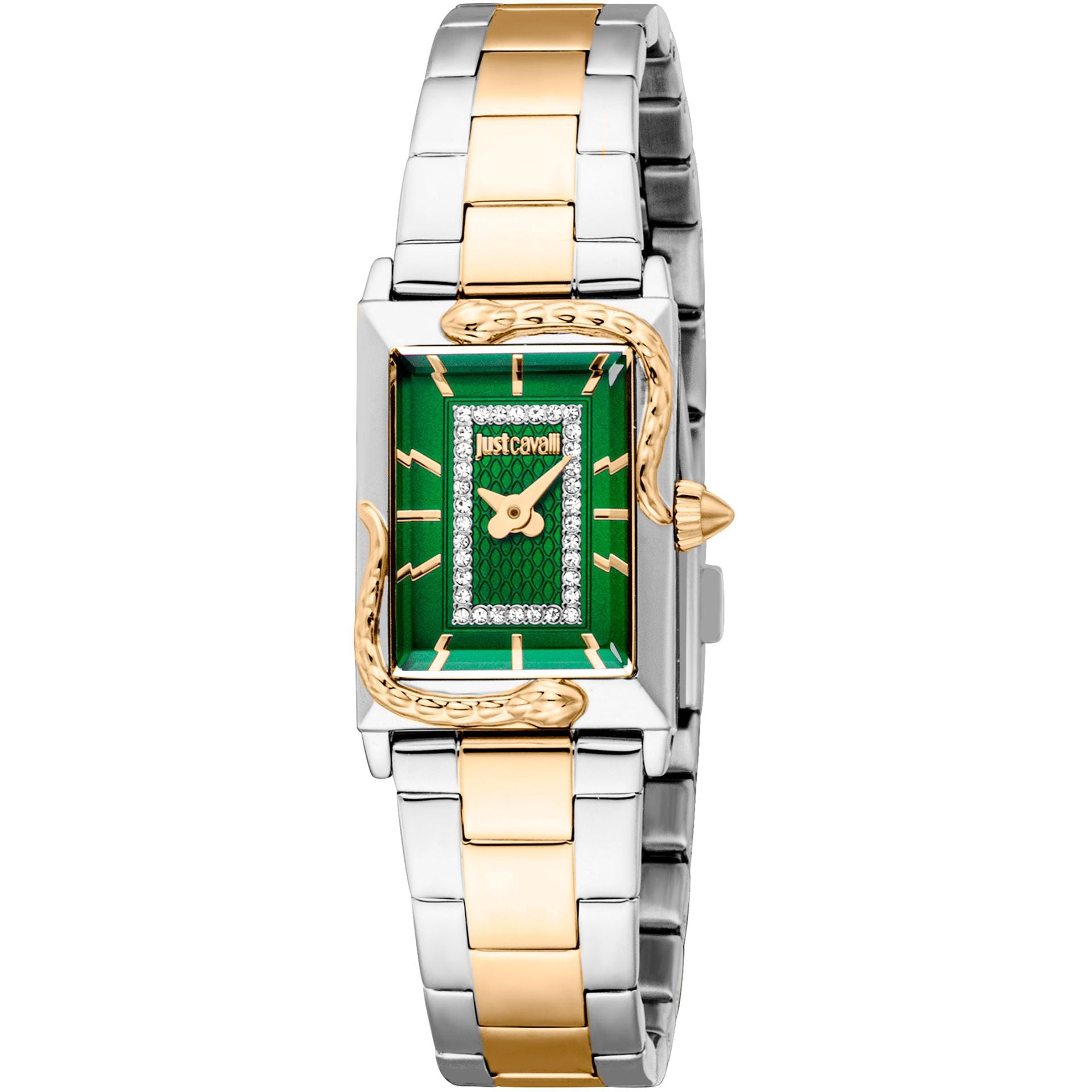 Дамски часовник Women’s watch Just Cavalli Animalier Dolcezza Snake
JC1L364M0095 Two Tones YG Green
