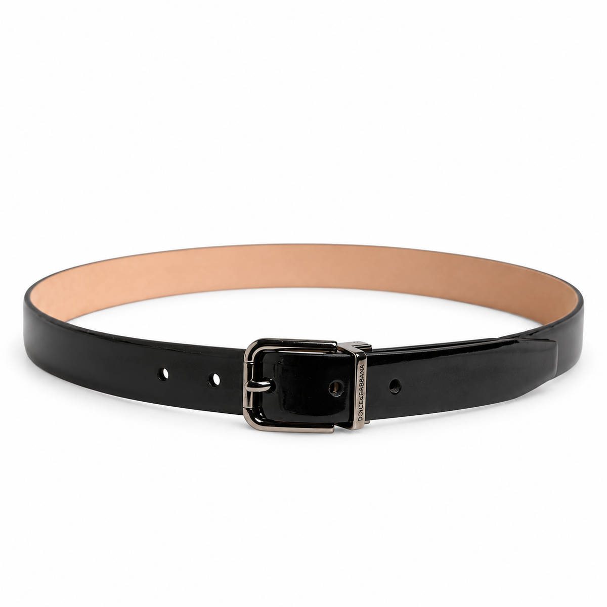 Men's belt Dolce & Gabbana SKU: BC3626 A1153 full length front view