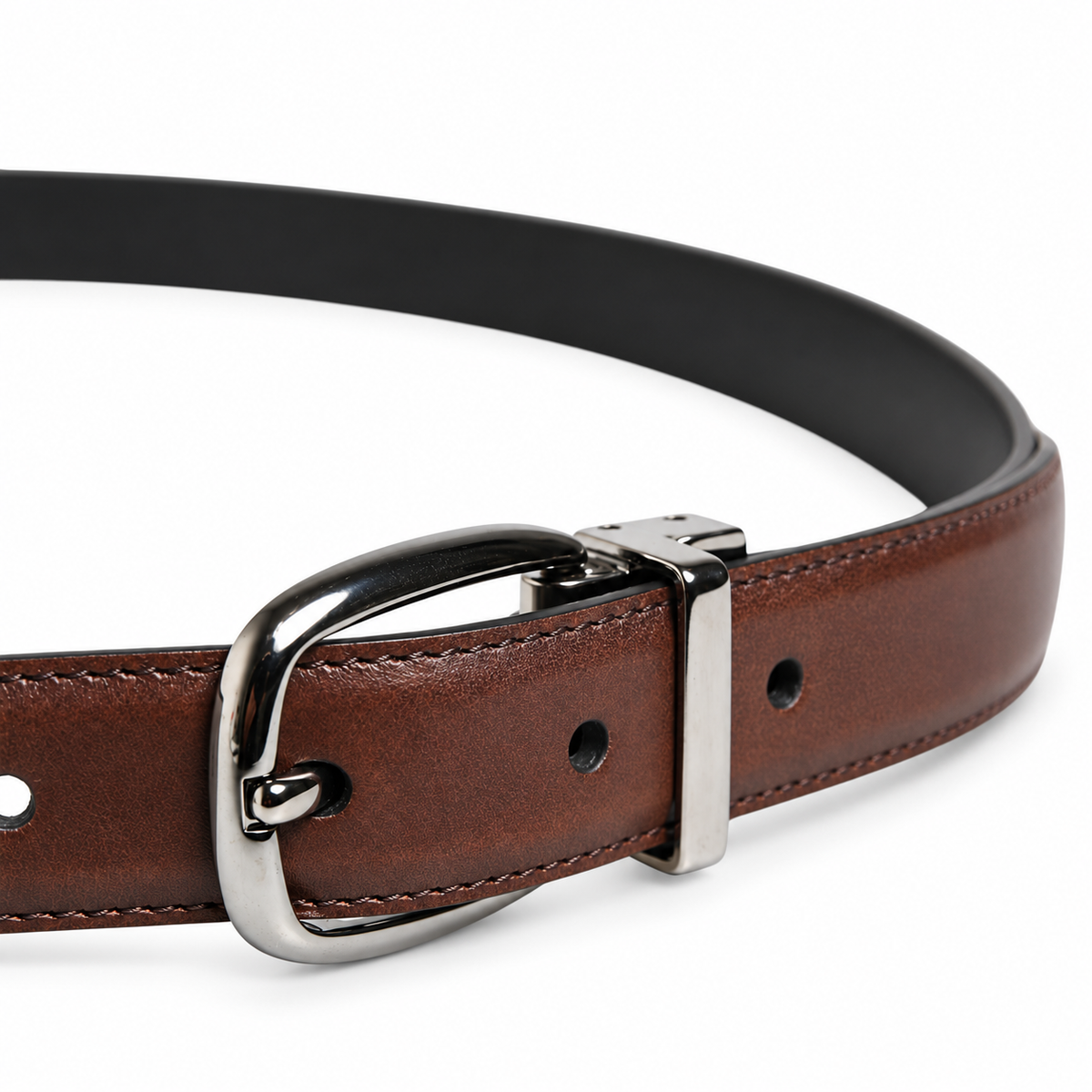Men's belt Dolce & Gabbana SKU: BC4088 AC620 - buckle close up view