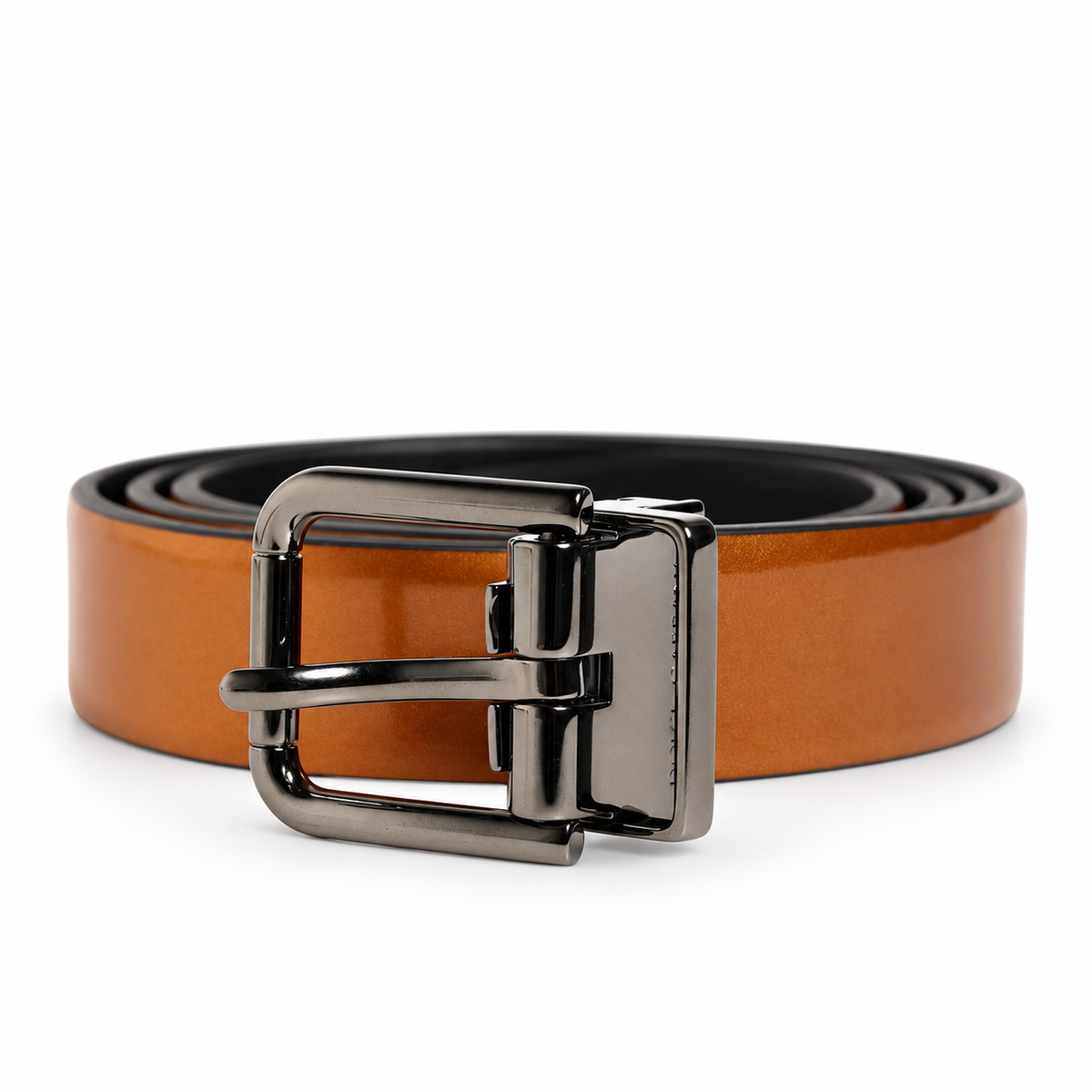 Men's belt Dolce & Gabbana SKU: BC4337 AJ591 - front view