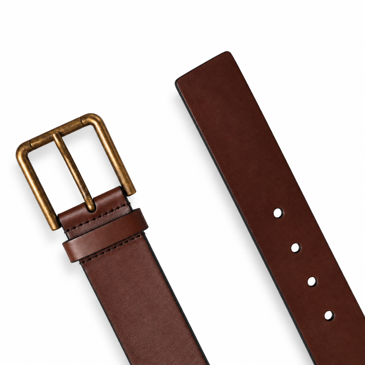 Men's belt Dolce & Gabbana SKU: BC4594 AW844 top view of buckle and tip