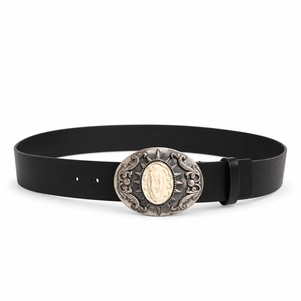 Men's belt Dolce & Gabbana SKU: BC1281 B5937 full length view