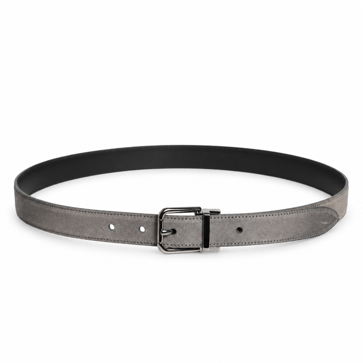 Men's belt Dolce & Gabbana SKU: BC3614 A1267 full length front view