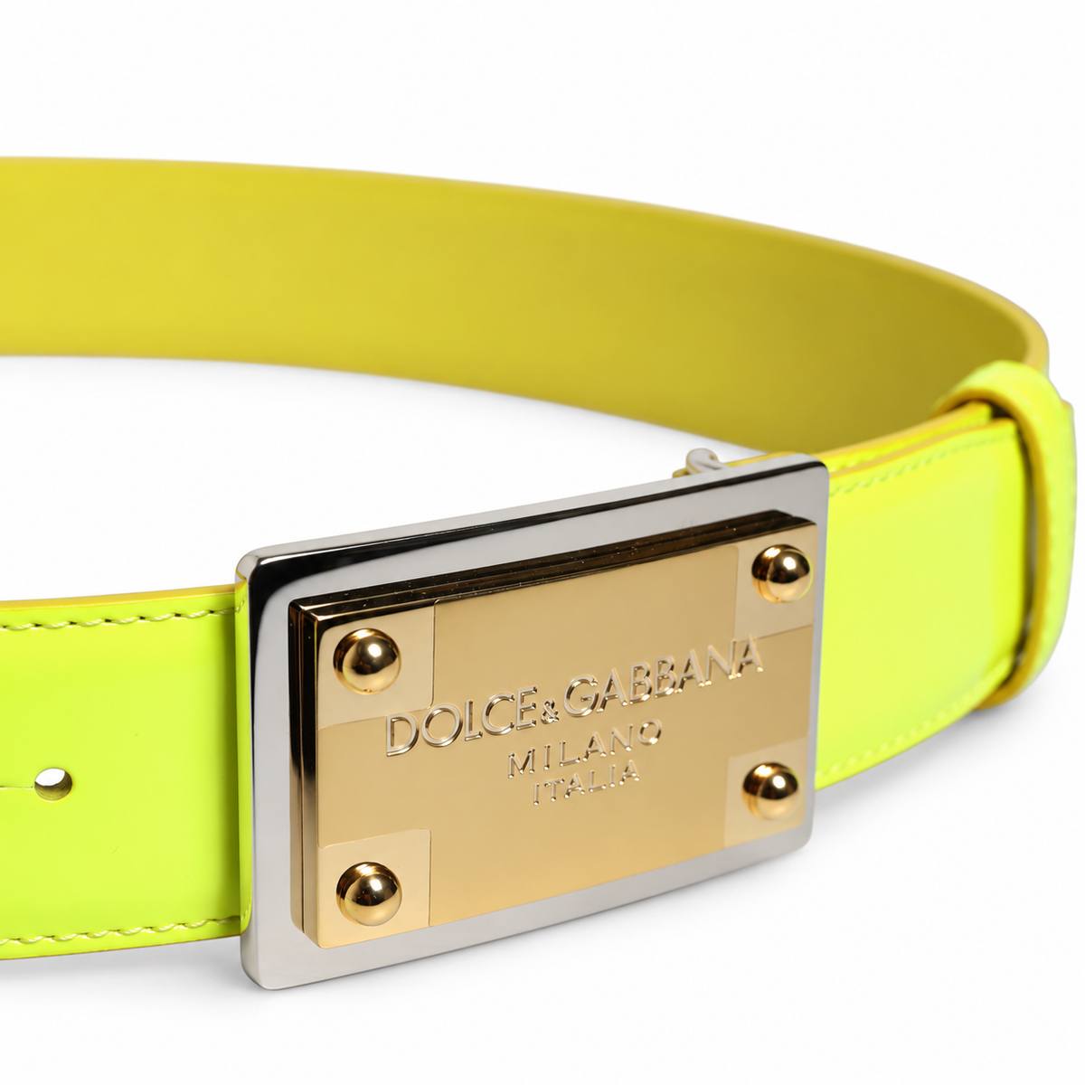 Men's belt Dolce & Gabbana SKU: BC4676 AQ795 - product detail view