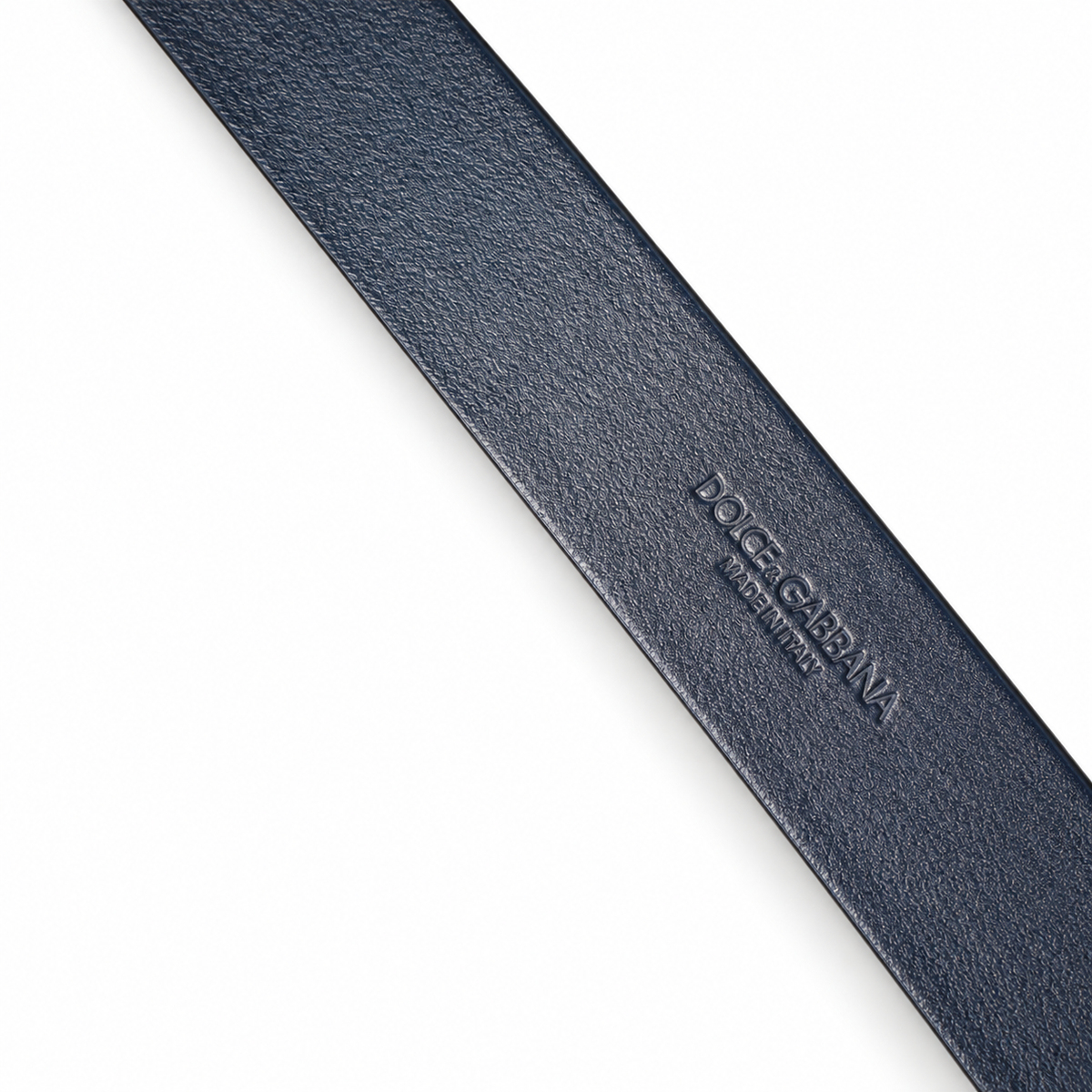 Men's belt Dolce & Gabbana SKU: BC4588 B5796 back logo detail