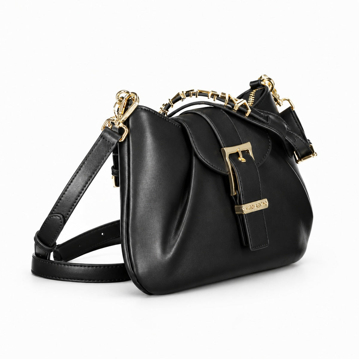 Women's handbag Mario Valentino Cassandra VBS9TF13 three-quarter view