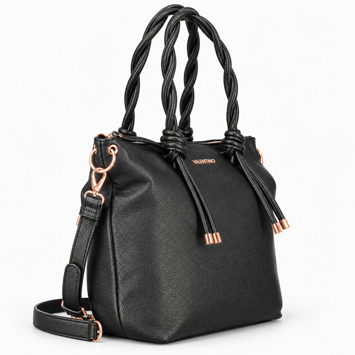 Women's shopping bag Mario Valentino Scarlett Re VBS8U901 three quarter view