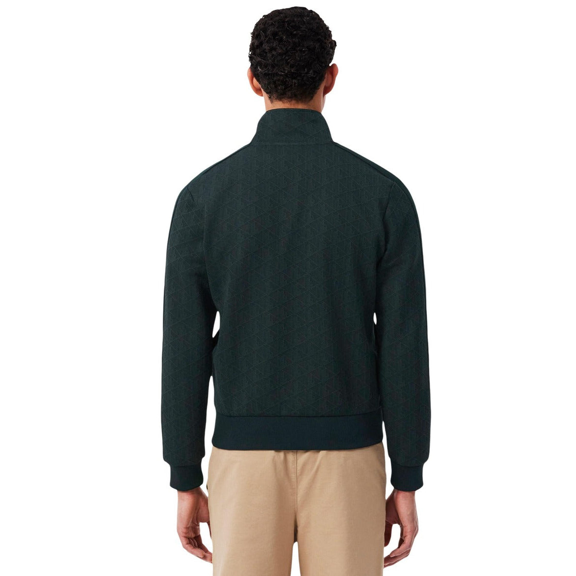 Lacoste ανδρικό φούτερ SH1368 SPU – Πράσινο – Πίσω όψη
