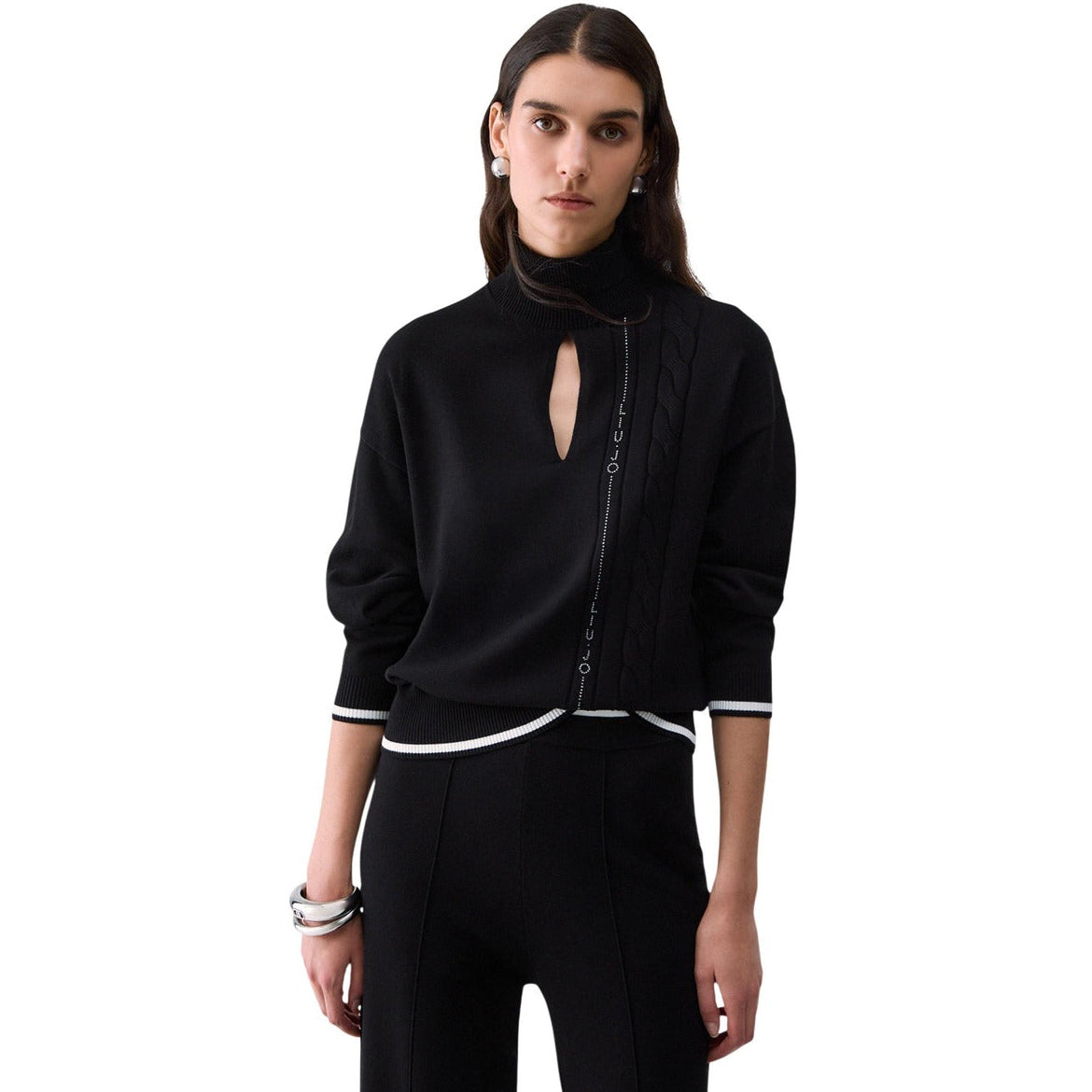 Дамски пуловер Liu Jo Women Turtleneck Sweater TF6193MS63L A3521 Front View