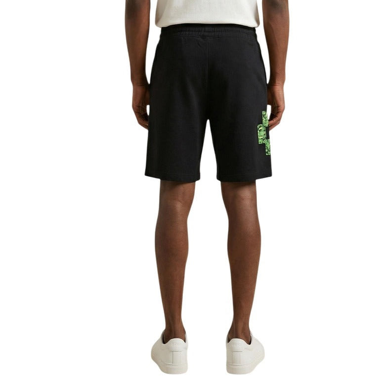 Мъжки къси панталони County Of Milan Marcelo Burlon Men Shorts S6CMMABE072 Back View