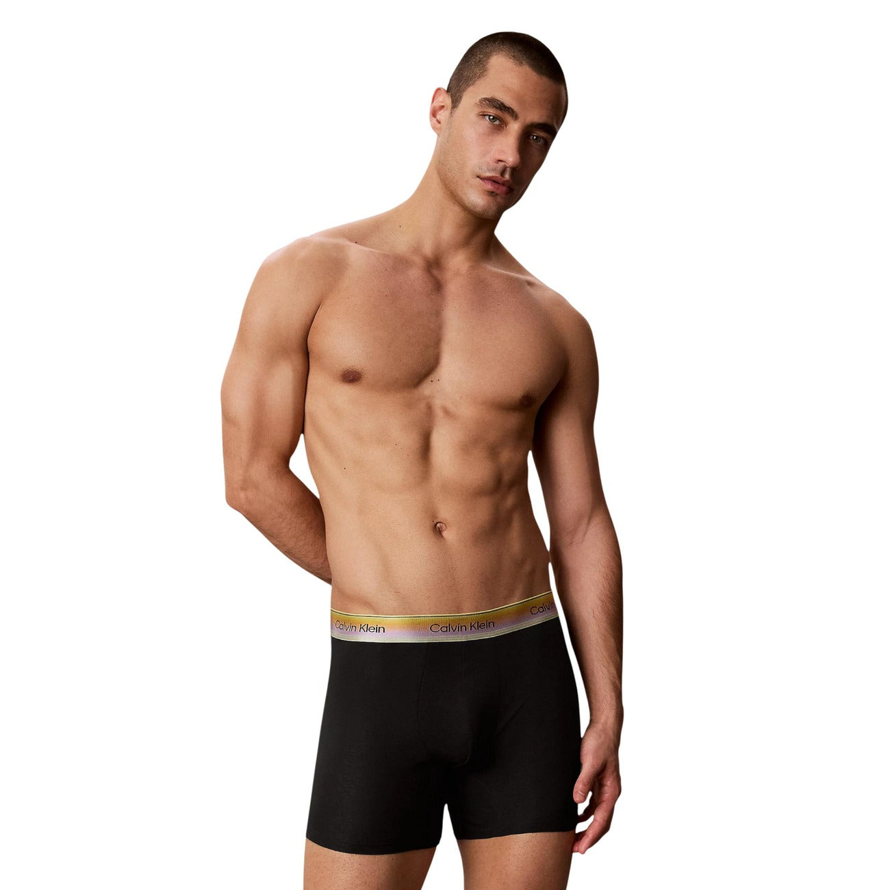 Мъжки боксерки Calvin Klein Men Boxers LV00NB4591 UB1 Front View
